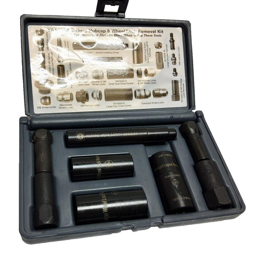 Thumbnail: NEW Blue-Point® by Snap-on Hubcap Wheel lock removal Kit YA1005C