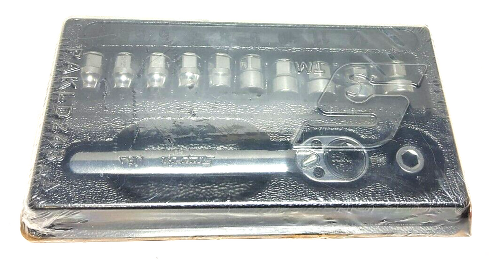 New Snap-on™ 112RTMA 12pc 1/4" Metric 12-point Low Profile Ratchet / Socket