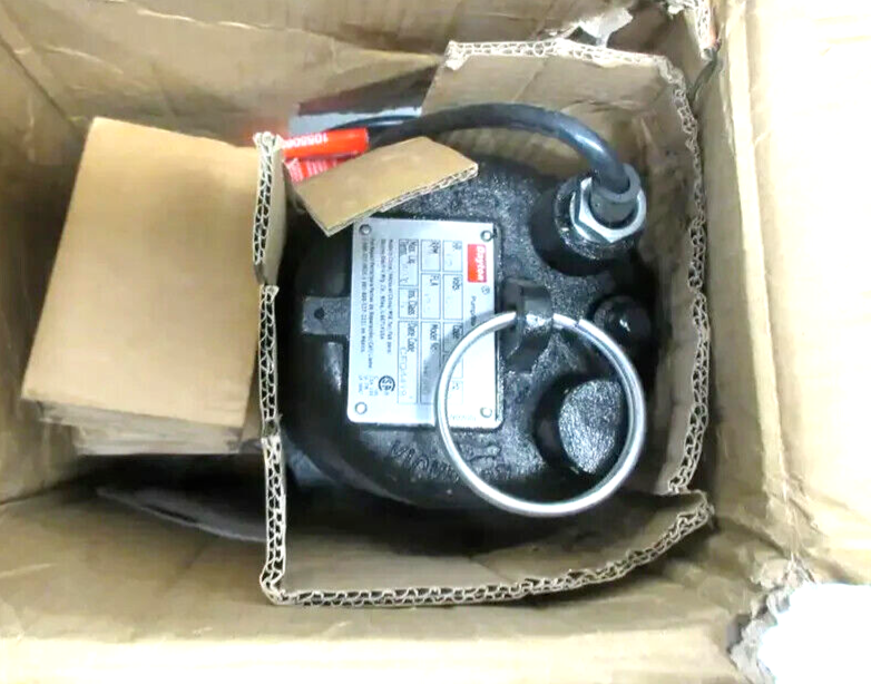 Dayton 4HU80 Cast Iron Submersible Sewage Pump 1/2 HP 120 VAC 2" 1750 RPM Sump