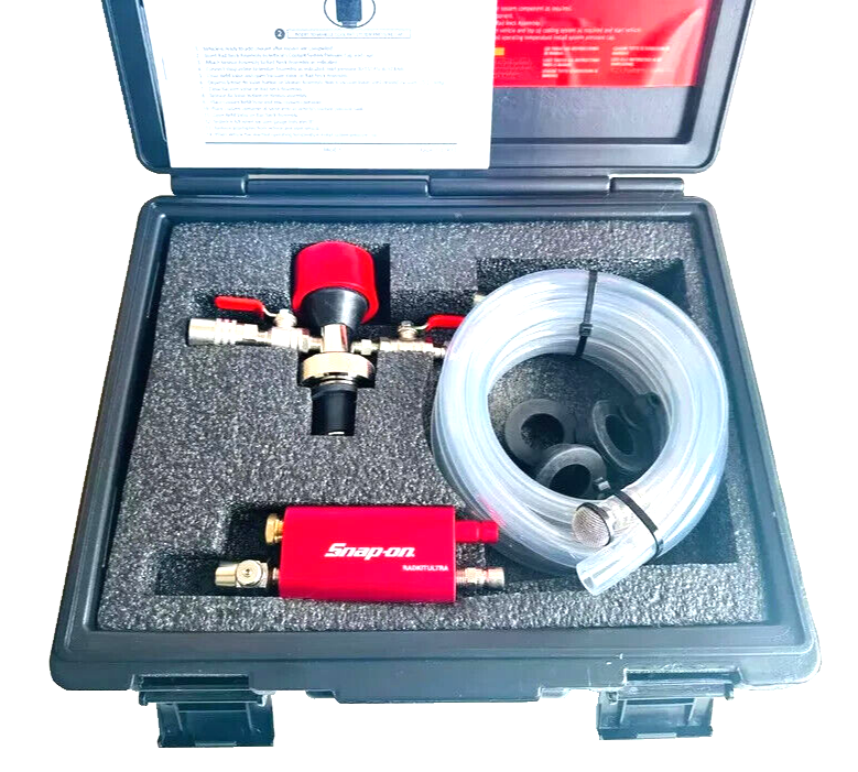 New Snap-on™ Cooling System Refill & Retention Tool RADKITULTRA Sealed