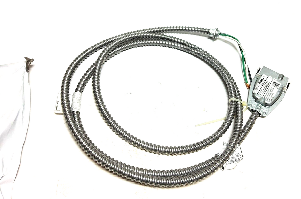 New Cooper Lighting 12ST12/2G09 Modular Wiring System Cable MC Cable 9' Long
