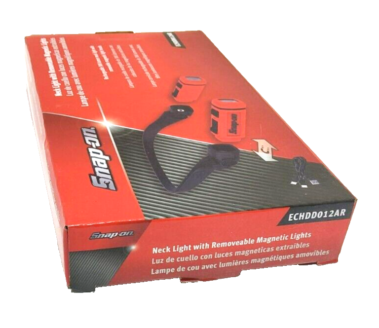 Thumbnail: New Snap-on™ ECHDD012AR 300 Lumen Rechargeable Neck Light with Removable Lights