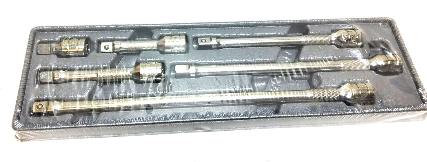 New Snap-on™ 3/8" drive 6pc Knurled Extension Set 206AFX Sealed