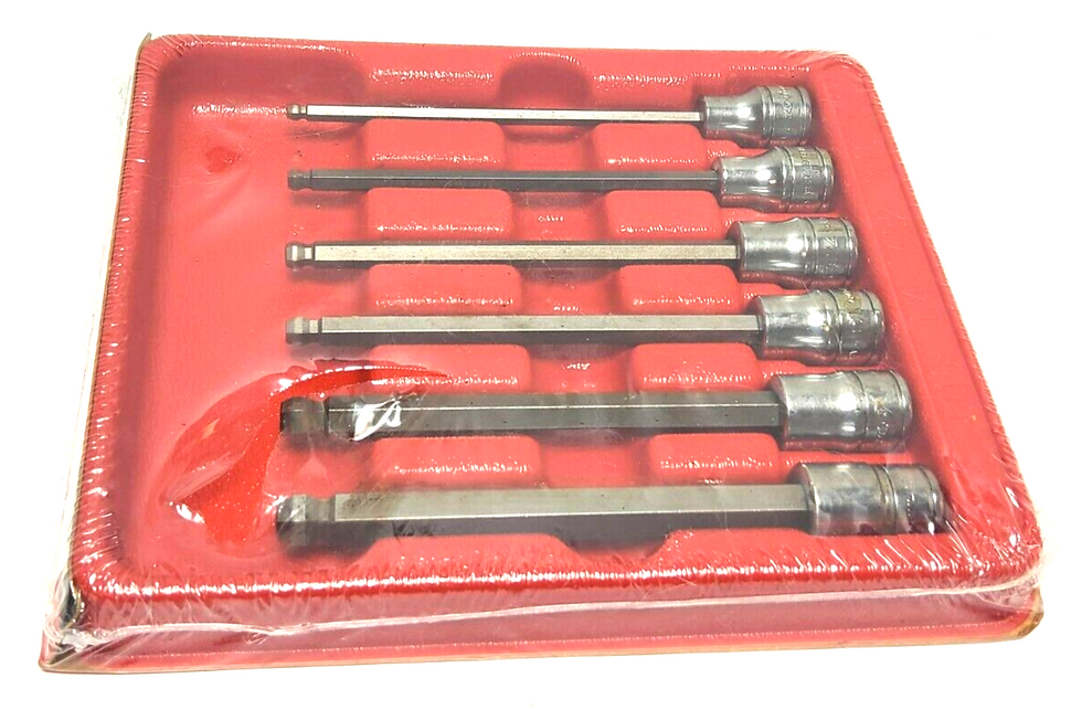 New Snap-on™ 3/8" drive SAE 206EFABL Ball End Hex Socket Driver LONG Shank