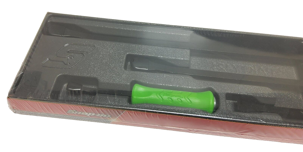 Thumbnail: New Snap-on™ Green 8" 12" 18" 24" Long STRIKing Prybar SET SPBS704AG