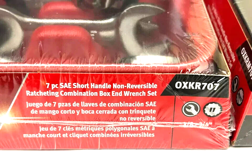 Thumbnail: New Snap-on™ 14-pc Metric & SAE Short Ratcheting Combination Box End Wrench Set