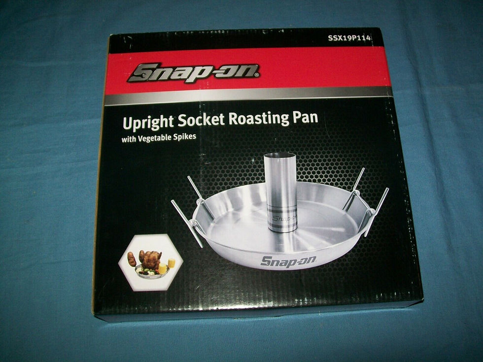 NEW Snap-on™ SSX19P114 Upright Socket Roasting Pan w/Vegetable Spikes