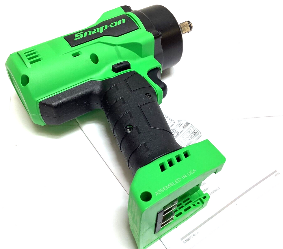 New Snap-on™ Lithium Ion CT9050GDB 18V 18 Volt cordless 1/2" impact Wrench Gun