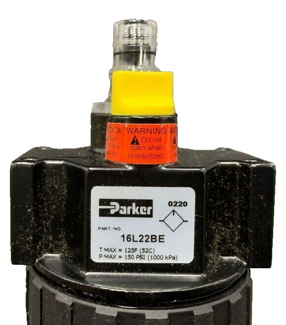 New PARKER 16L22BE Prep-Air II Lubricators 3/8"