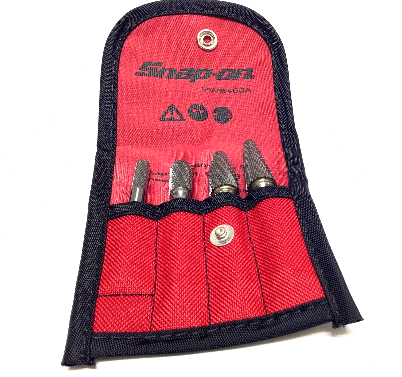 NEW Snap-on™ VWB400A 4-piece Carbide Grinding Burr Set in Bag