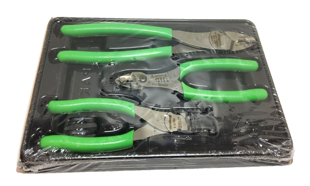 New Snap-on PLWIREKITG Includes 7" Wire Crimper Stripper PWCS7ACFG 59CFG 786CFG