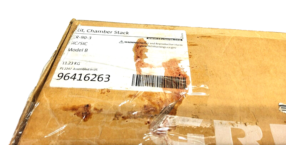 New Grundfos 9396416263 Chamber Kit Stack CR-90-3 SIC/SIC Model B