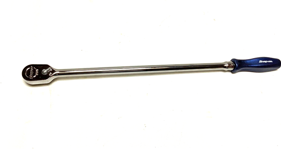 Thumbnail: New Snap-on™ 3/8" drive 17" Metallic Blue handled Ratchet FHLLD80MB Dual 80 Tech