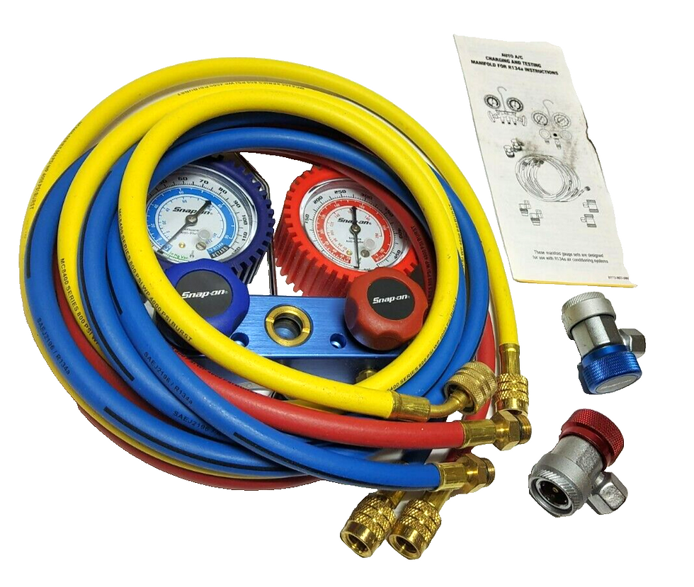 Thumbnail: New Snap-on™ AC Manifold Gauge Set ACTR4151A