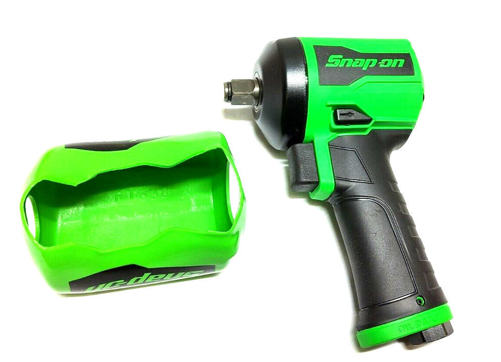 New Snap-on™ 1/2" drive Super Duty Stubby Air Impact Wrench Green PT350G