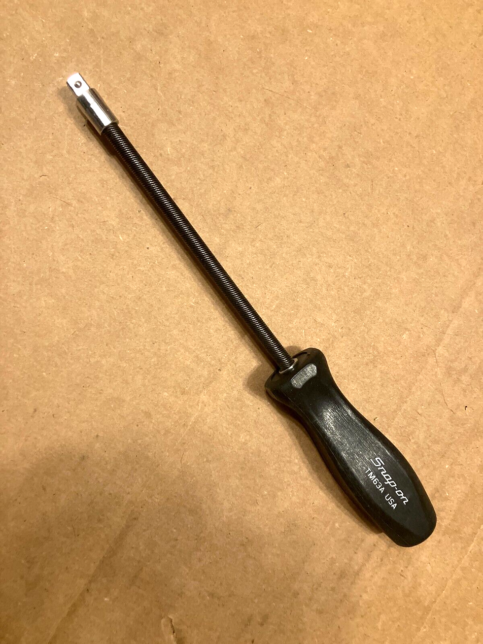 New Snap-on™ 1/4" Drive Standard Handle Flexible Driver TM63A Black