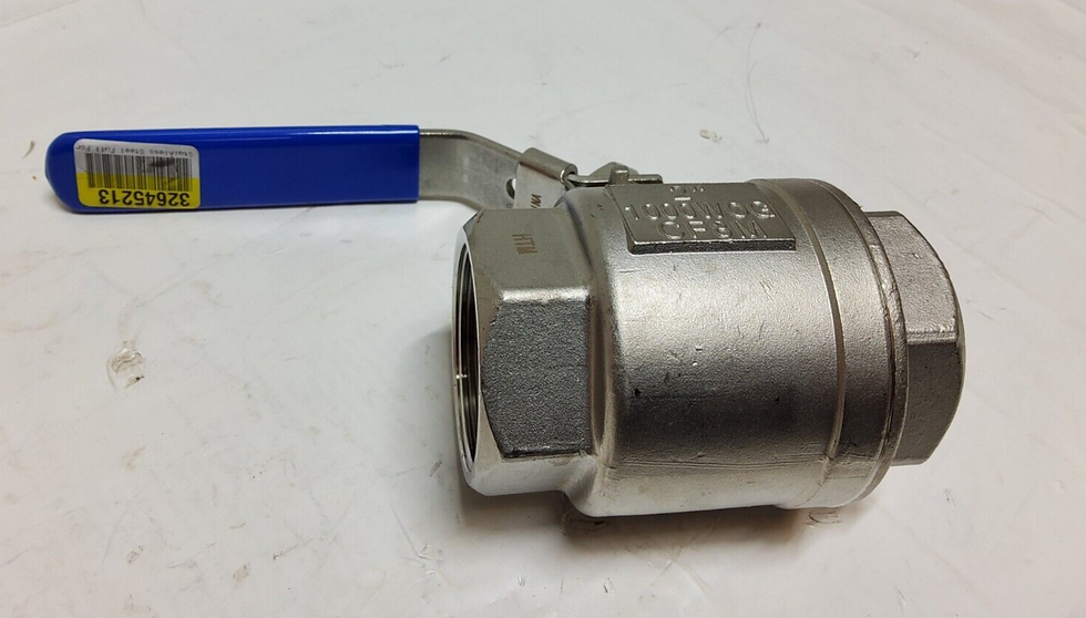 Thumbnail: New FNW® Figure 260A 2" Stainless Steel Full Port NPT 1000# Ball Valve