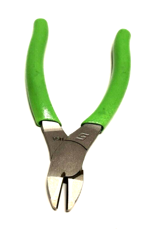 Thumbnail: New Snap-on™ 85ACF VectorEdge Diagonal Cutters Pliers 5" Green Vinyl Grip