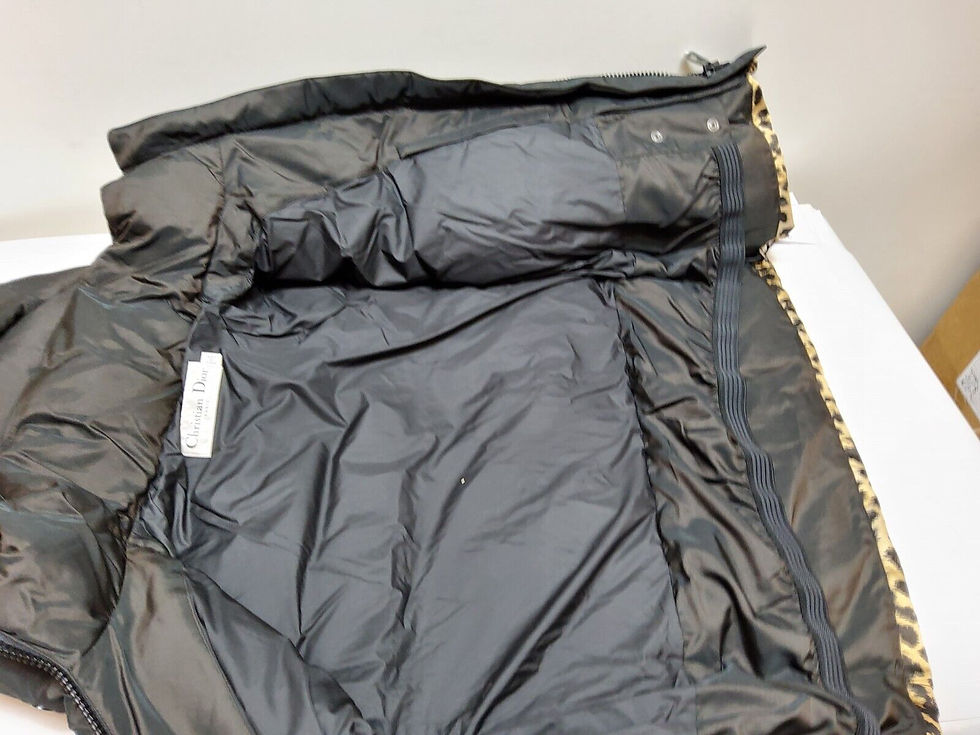 Thumbnail: Christian Dior Women's US S Dioralps Hooded Down Jacket Beige Multi 147C22A2771