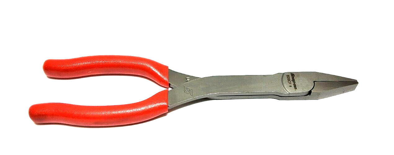 New Snap-on™ 609CF 9 1/4" long Duck Bill Red Vinyl Grip Stork Pliers