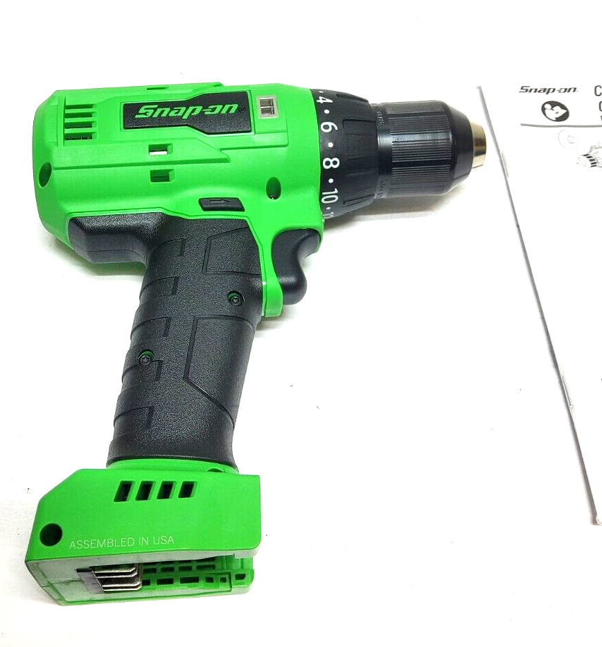 Thumbnail: New Snap-on™ Lithium Ion CDR9015GDB 18V 18 Volt Brushless 1/2" Capacity Drill