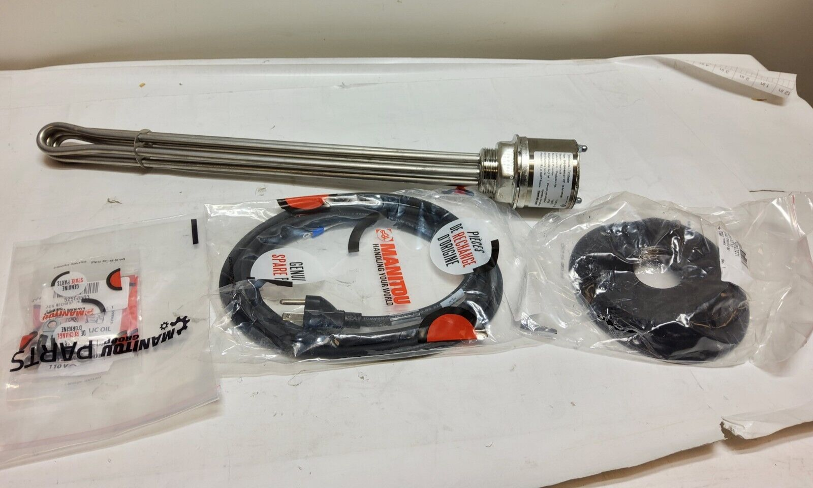 NEW MANITOU 52607305OPT Hydaulic Oil Tank Heater EH2-800-460-G1