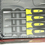 Thumbnail: New Snap-on™ SGDX6040BHV 10-pc HI-VIZ Yellow Phillips & Flathead Screwdriver Set