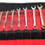 Thumbnail: New Snap-on™ 1/8" - 3/8" 9pc 6-point box Miget Combination Wrench Set OXI709SBK