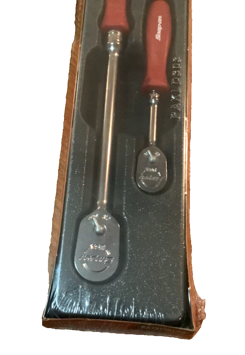 Thumbnail: New Snap-on™ 3/8" 1/4" drive Chrome Ratchet RAT2TFHLDR Dual 80™ Tech Red