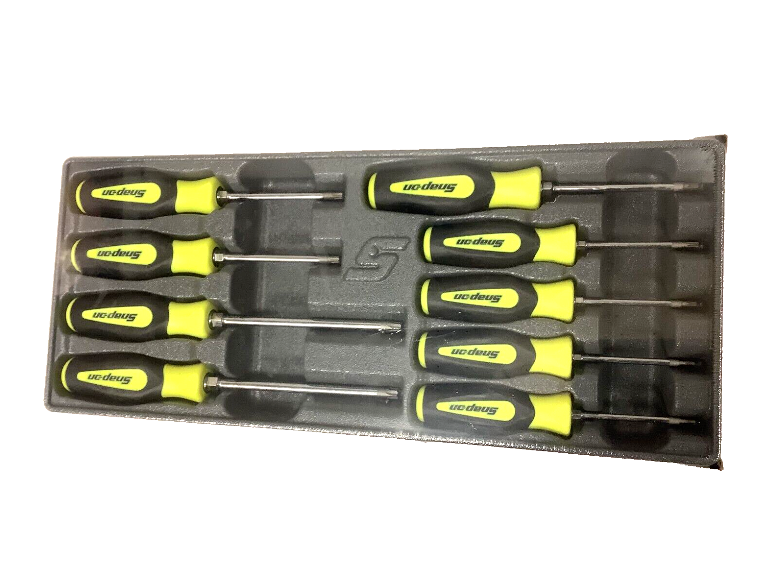 NEW Snap-on™ TORX T8 thru T45 Screwdriver Set Hi-Viz Instinct Soft Grip SGDTX90B