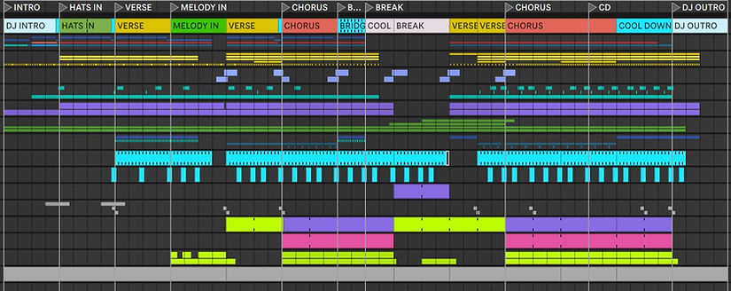 Phosphor Melodic Techno Ableton Template Mercurial Tones