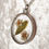 Miniature : Pendentif Ena argenté fleur aubépine