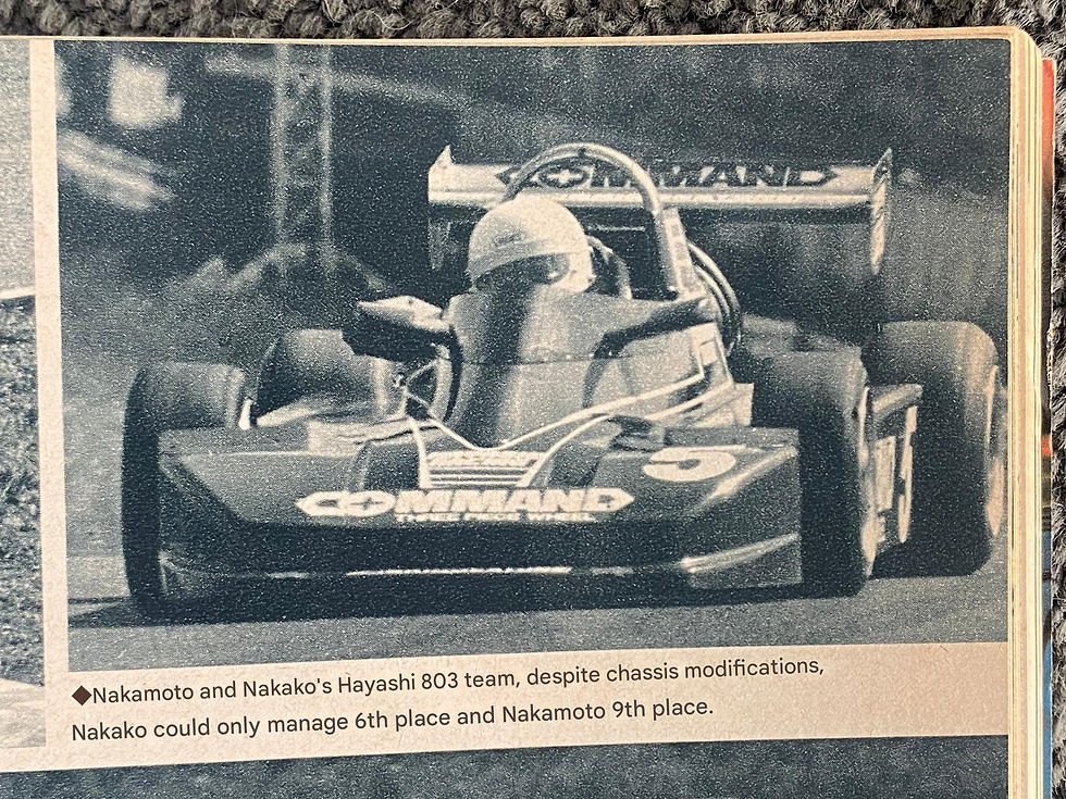 Hayashi 803 F3 1980