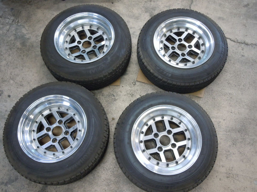 Deep dish JDM Kyusha wheel