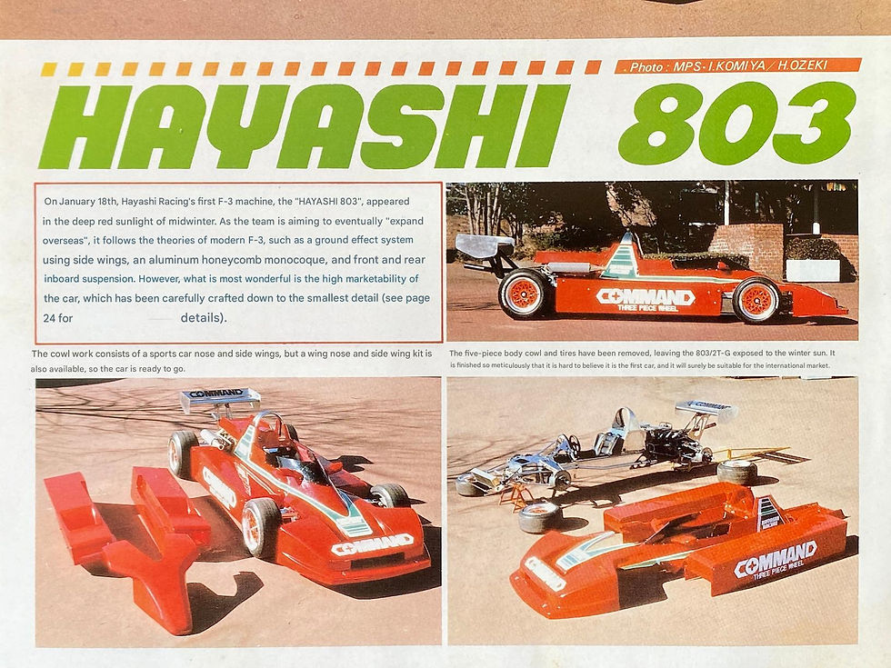 Hayashi 803 F3 1980