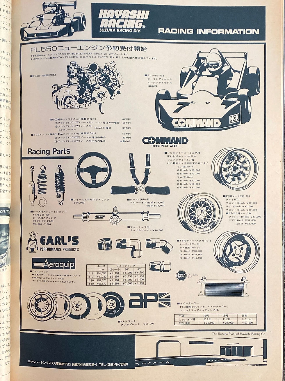 Hayashi 803 F3 1980
