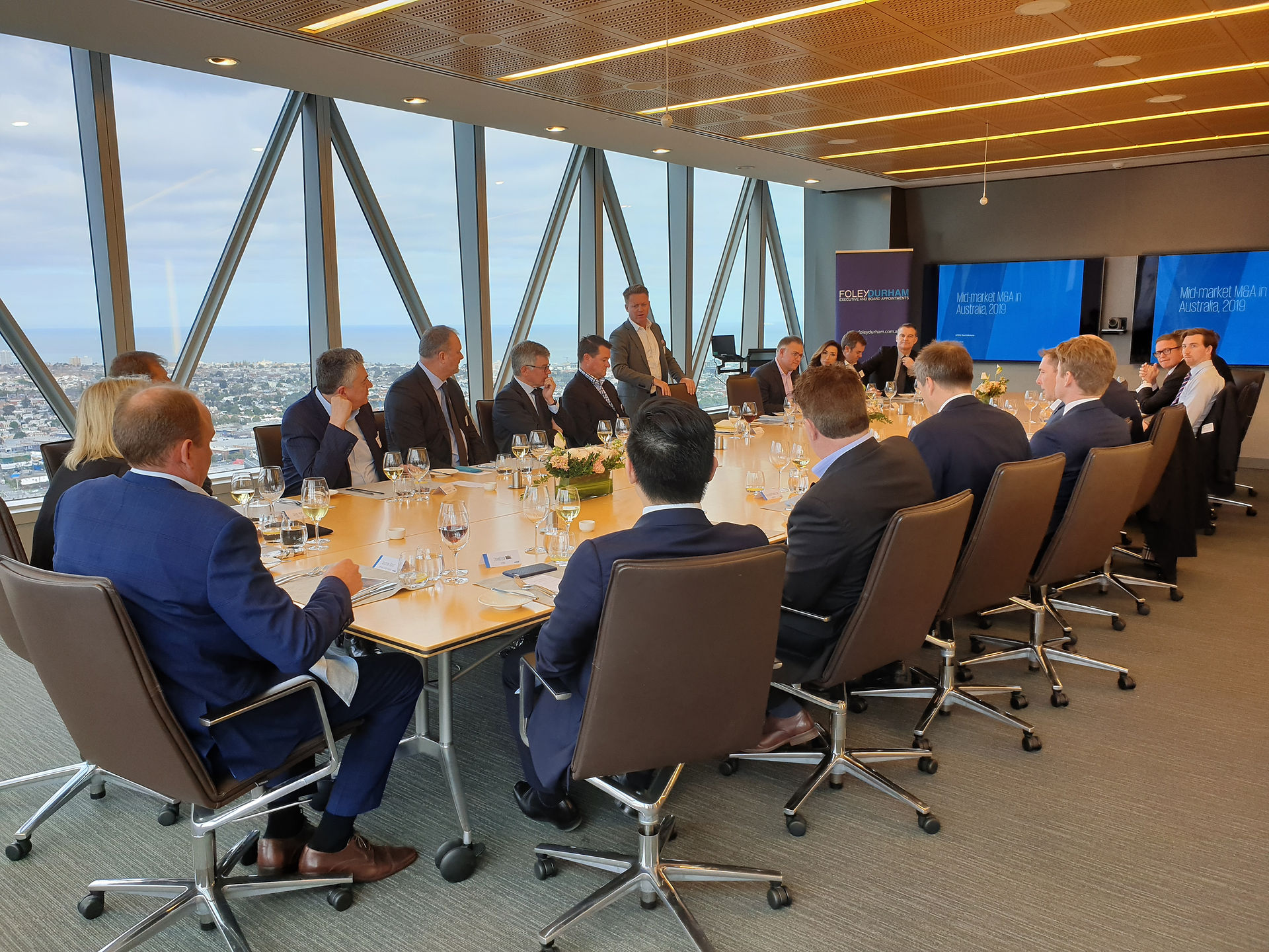 190724 KPMG Lunch table