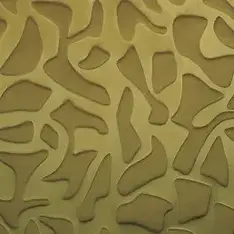 花帛 Fabutic - CASAMANCE - EROSION - 專業吸音立體天鵝絨壁布，展現高級室內空間的有機流線設計與聲學美學。