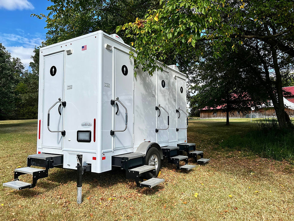 4-Stall Luxury Restroom Trailer