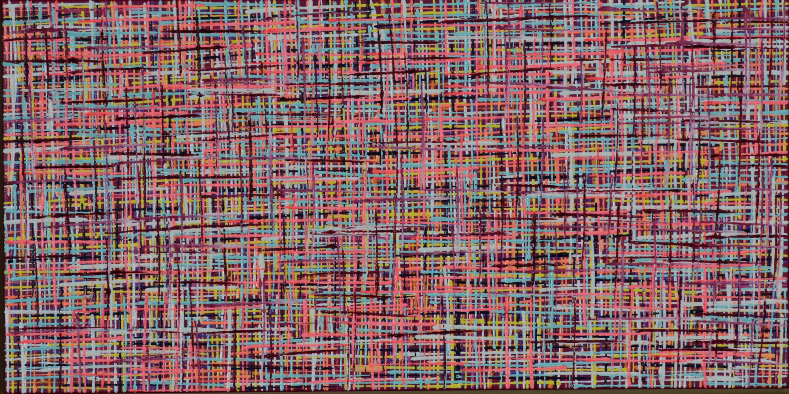 Tanmay Parashar painting woven colours