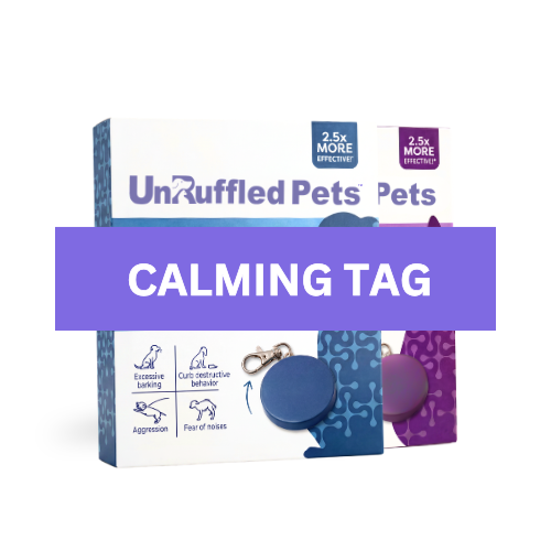 ENGLISH.DOGS AND CATS.CALMING TAG.MENU BUTTON.PRODUCTS