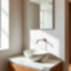 Luxury bathroom vanity with wall mounted faucet and vessel sink 2026