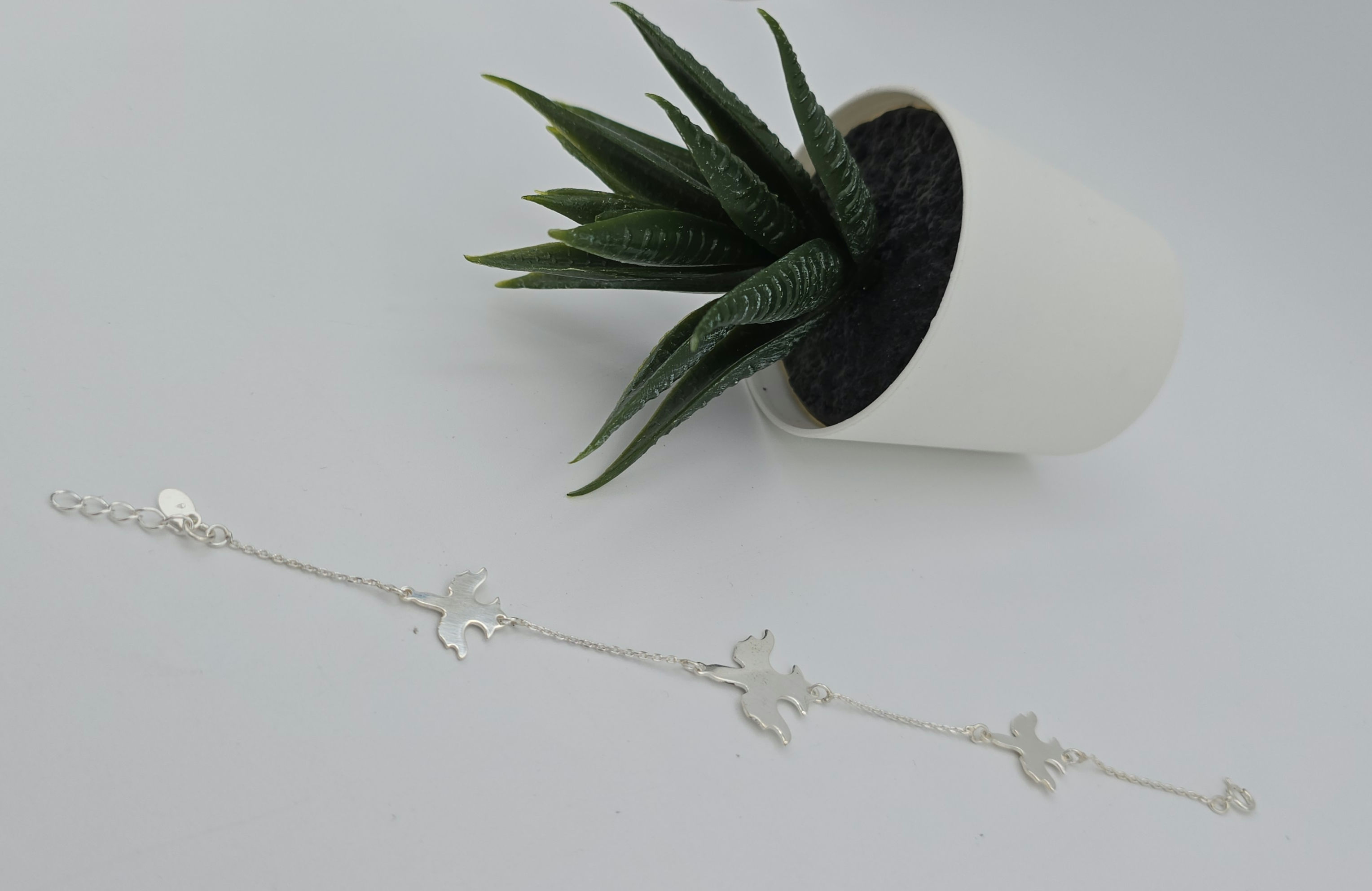 Bracelet St-Esprit argent 3g33