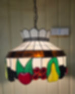 Lampe suspendue à fruits moulés
