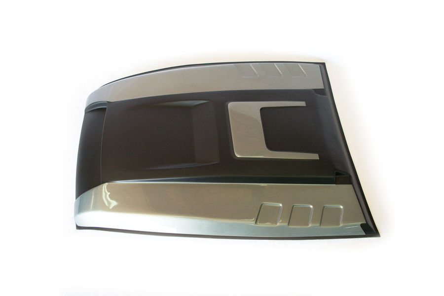Thumbnail: Ford Ranger 2012-2015 Bonnet Scoop V4 3D (Painted)