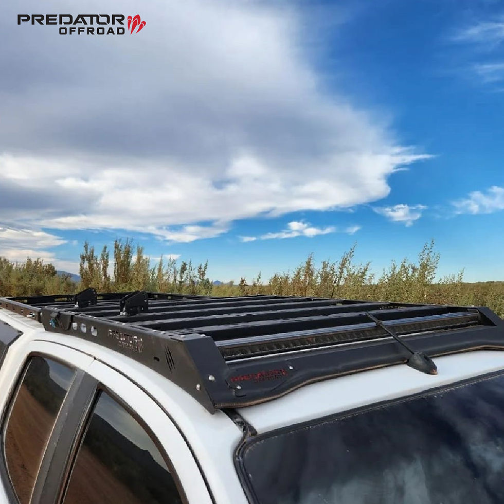 Thumbnail: Isuzu DMAX Double Cab Predator Stealth Roof Rack