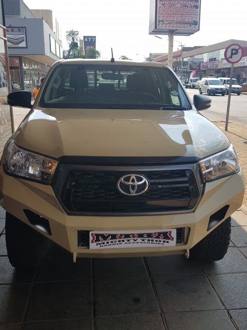 Thumbnail: V2 front bumper replacement suitable for Toyota Hilux GD6 (color coated)