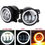 Thumbnail: Universal Angel Eye Fog Lights (Set of 2)