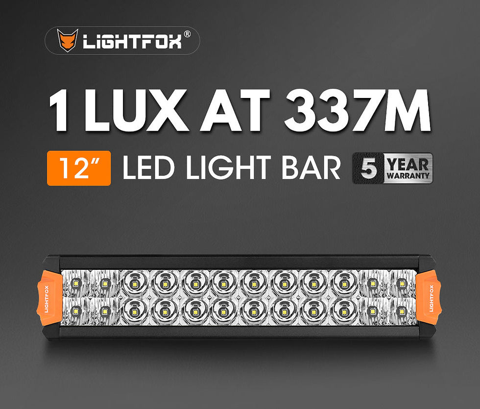 Thumbnail: Lightfox Rigel Series 12 Inch Osram LED Light Bar