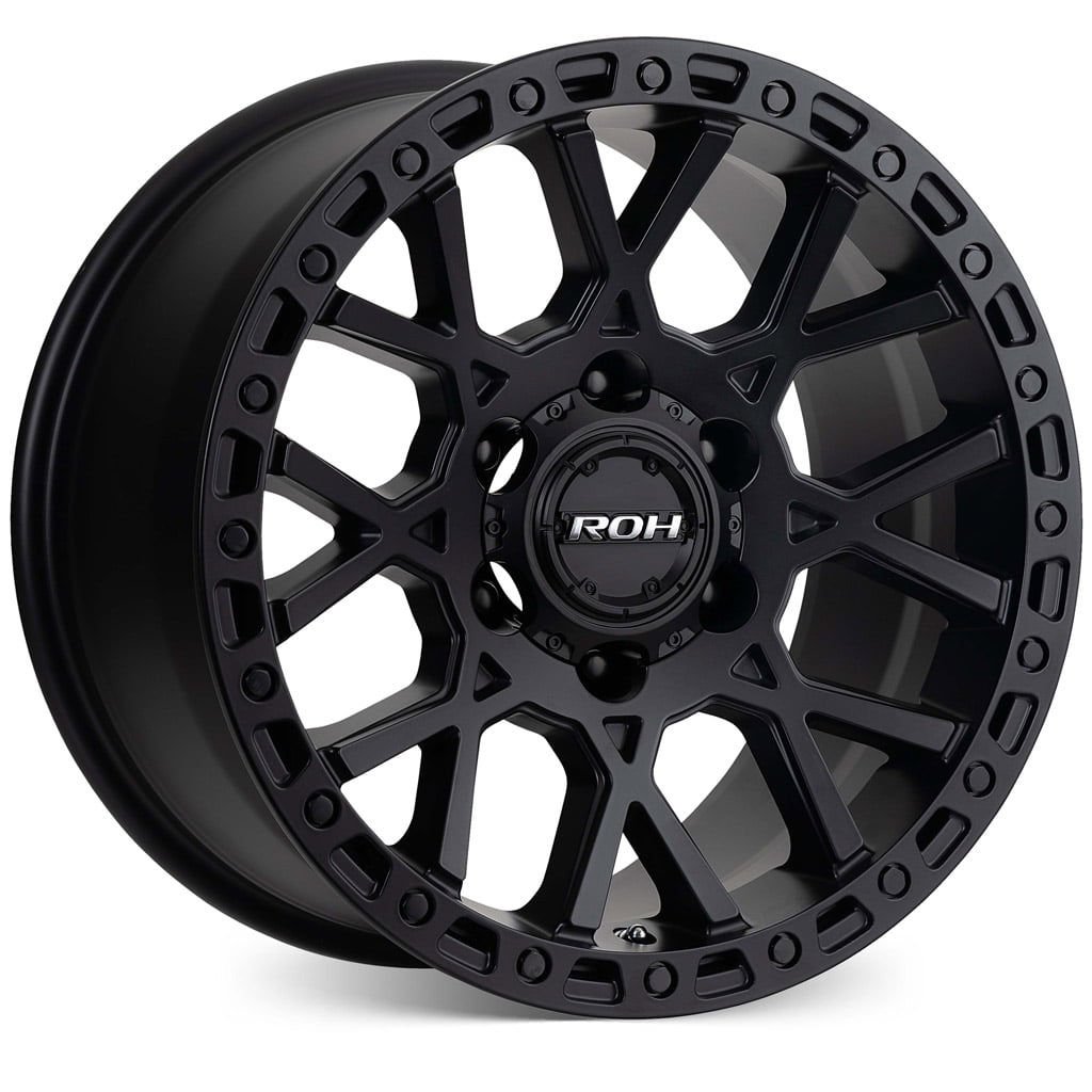 ROH CRAWLER MATT BLACK 18X9 +25 6/139.7
